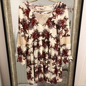 Altar’d State Cream Floral Dress